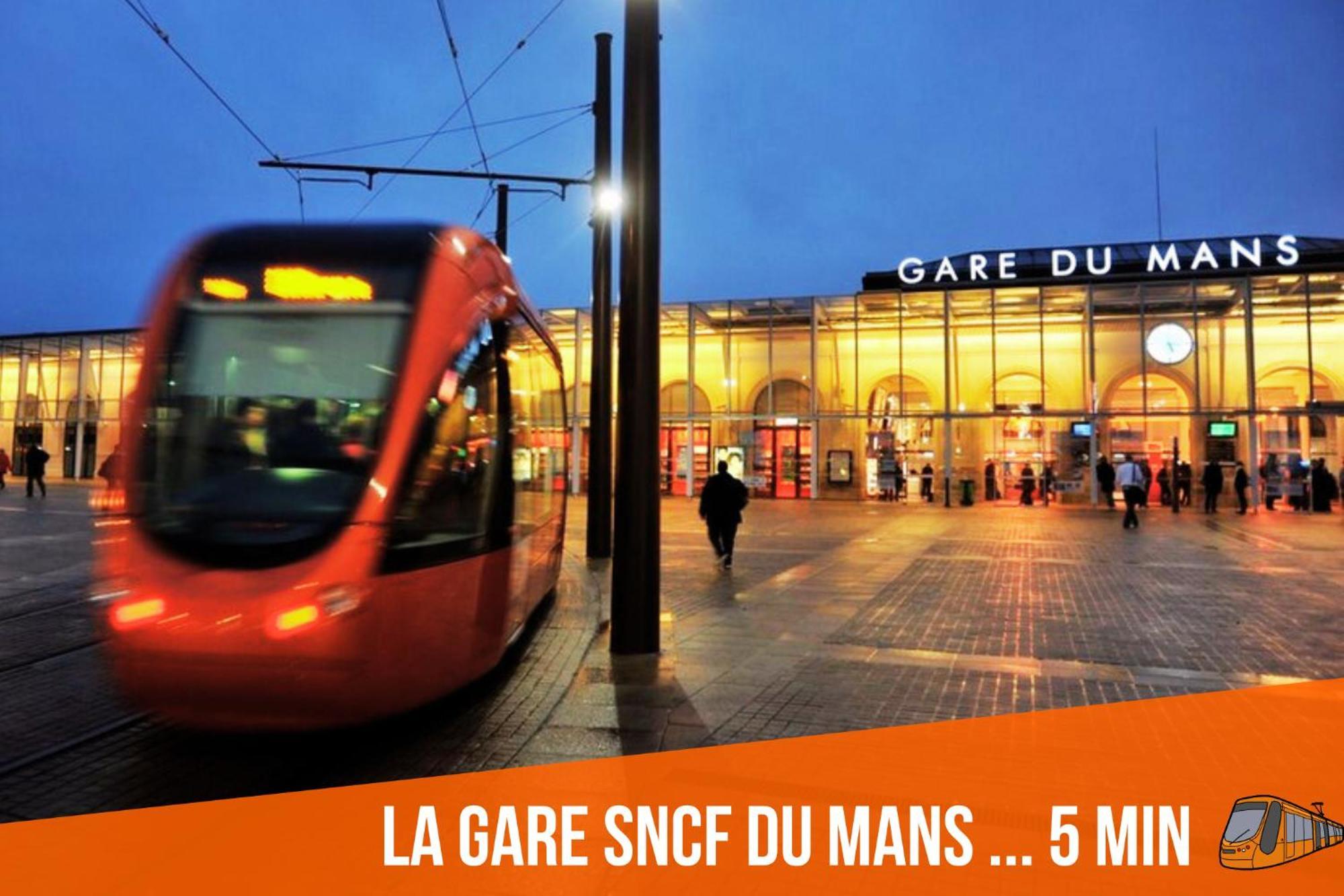 Le Mans City Sweet & Home - Climatise - Netflix - Wifi Fibre - Parking - Proche Circuit Des 24H & Centre-Ville - Accordhebergementconciergerie Екстериор снимка